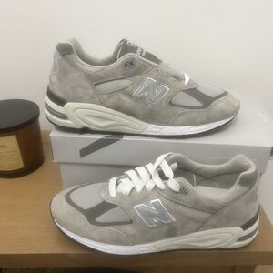New Balance 990v2 Men's Shoes Made in USA M990GY2 Size 12 Grey Sneakers
